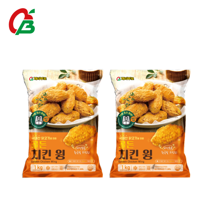 체리부로 골든치킨 윙 1kg, 2개, 1kg