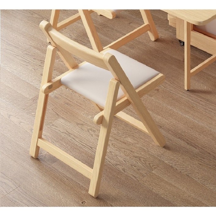 트랑떼 공간활욜 이동식 확장형 접이식 식탁 테이블 식탁 1.2M 의자별도