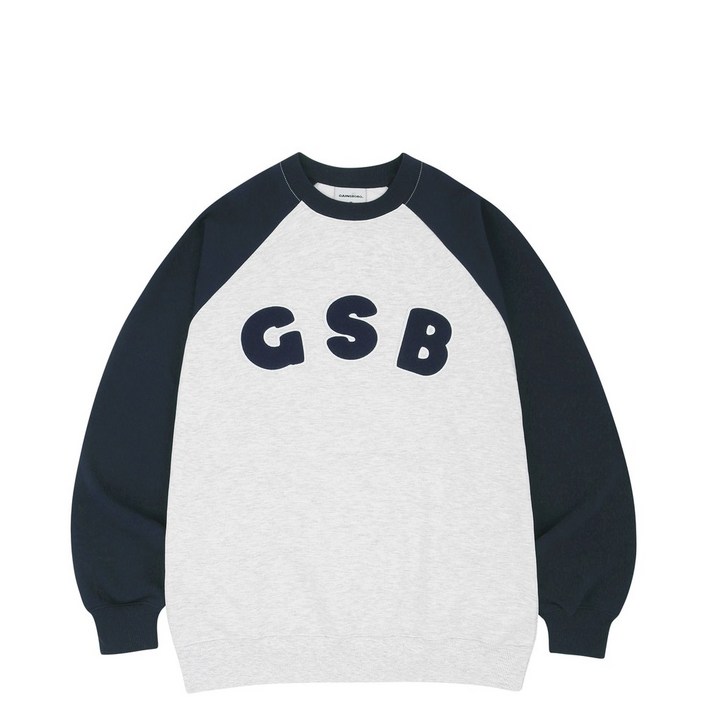 게인스보로 GSB로고 래글런 맨투맨 2COLOR