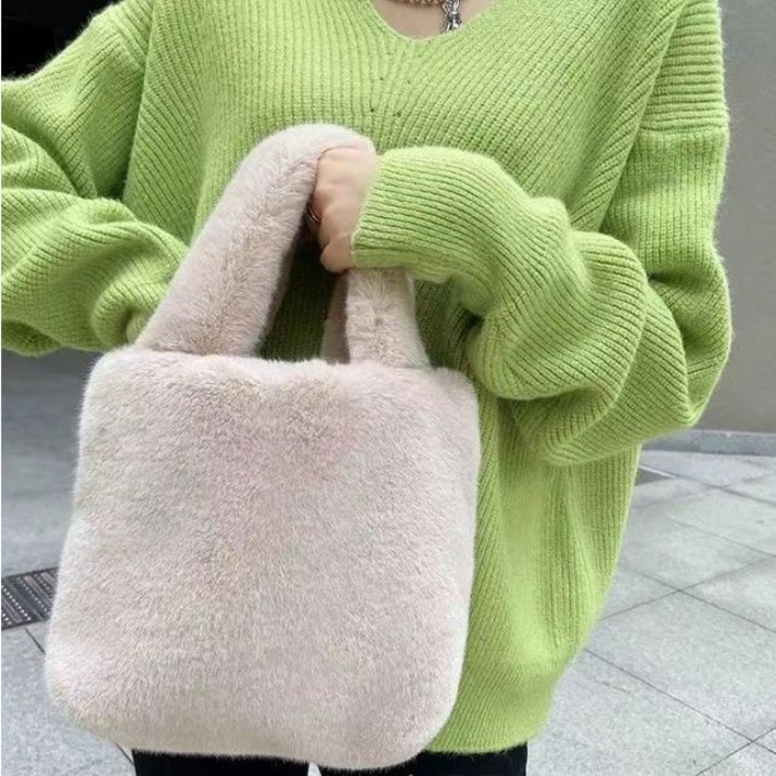 베네보 소프트 페이크퍼 토트백