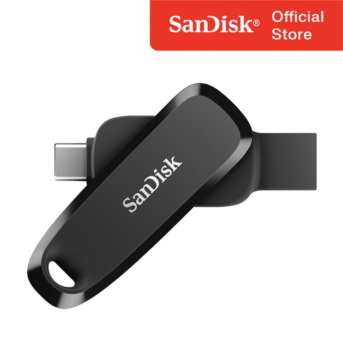 샌디스크 USB 메모리 Phone Drive C타입 OTG 3.2 Gen1 메모리 SDDDC6 블랙 컬러