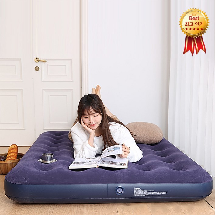 [Slowor 5세대] 25년형 에어매트, 프리미엄 에어매트 캠핑 에어매트