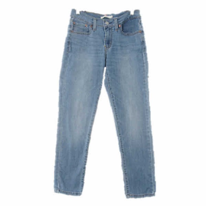 7195 리바이스 블루 데님 미드라이즈보이프렌드진 24