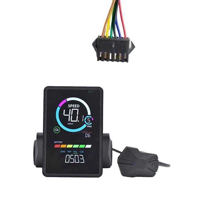M7C2 전기 자전거 LCD 디스플레이 계량기, 24V, E 스쿠터 패널, USB 포함, 산악 SM M7C2 전기 자전거 LCD 디스플레이 계량기, 24V, E 스쿠터 패널, USB 포함, 산악 SM