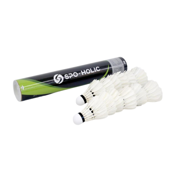 스포홀릭 배드민턴 셔틀콕 공 깃털