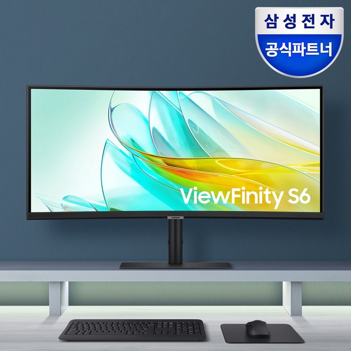 삼성전자 뷰피니티 S6 S34C650U 34인치 커브드 와이드 모니터 USBC 내장스피커 100Hz, 86.4cm, S34C650U 삼성전자 뷰피니티 S6 S34C650U 34인치 커브드 와이드 모니터 USBC 내장스피커 100Hz, 86.4cm, S34C650U