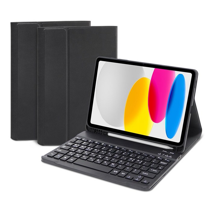 데이웍스 아이패드 10세대 11세대 A16 블루투스 키보드 케이스 애플펜슬 수납 디벗 교육청 학교, 1개