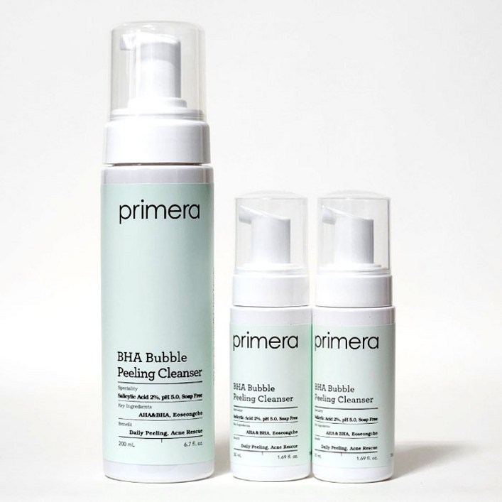 프리메라 바하 버블 필링 클렌저 200ml+50ml*2개