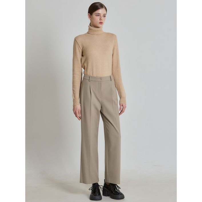 리스트 리스트(LIST)  핀턱 미니멀 와이드 팬츠 (택가격:178000원)