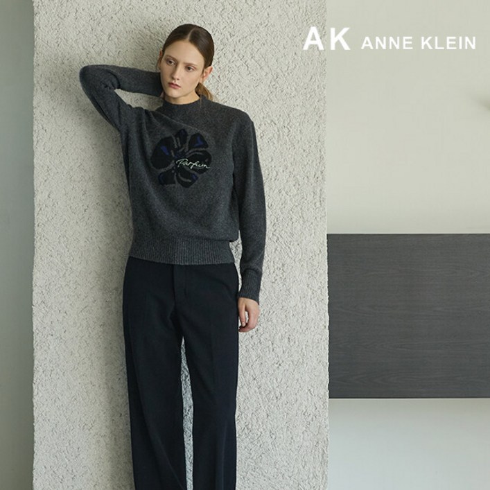 25FW AK앤클라인 울 블렌디드  아트웍 니트 풀오버 2종