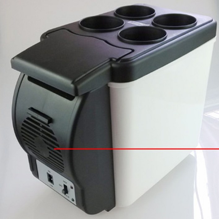 차량용 미니 냉온장고 캠핑용품 휴대용냉장고 12V 기숙사용