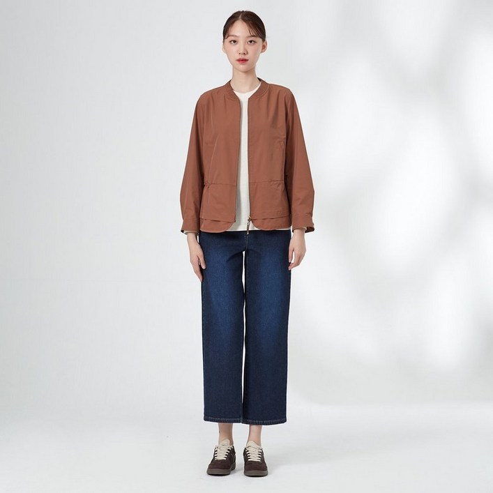 기비 GIVY G 딥블루 포켓 포인트 스트레이트핏 데님 팬츠 GY25A4FRND537DH4055125