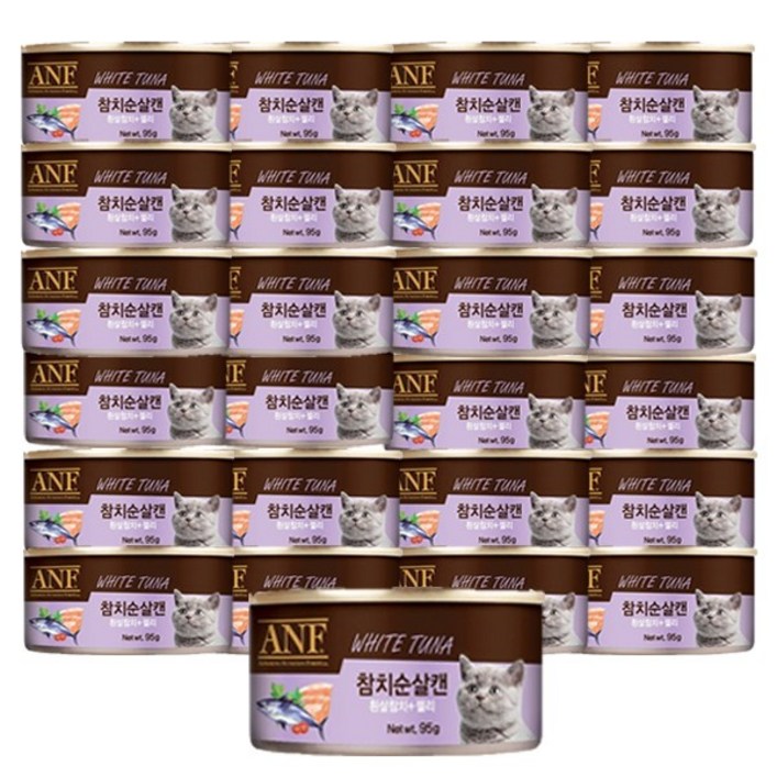 ANF 고양이 캔 참치순살 1박스95g x 24개입