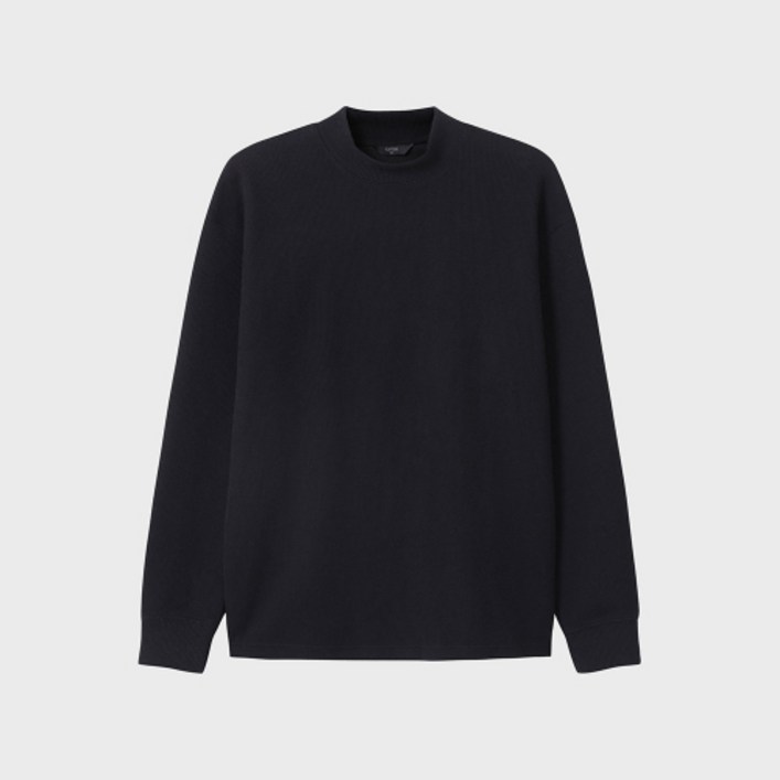 탑텐 남성 프렌치립 모크넥 긴팔티_MSE4TU1004 377714