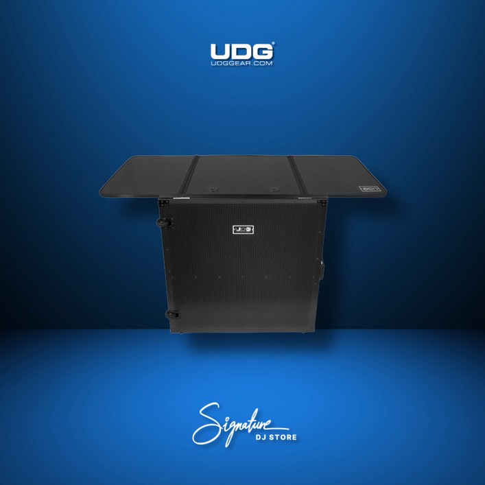 UDG Ultimate Fold Out DJ Table Black MK2 Plus Wheels