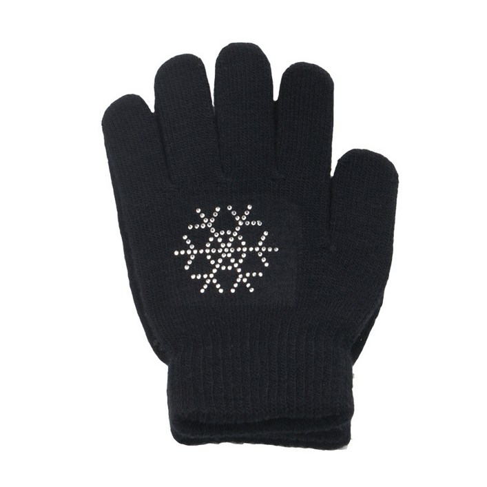 피겨 스케이트 장갑 미끄럼 방지 빙상장 방한 방풍 니트 Z6039