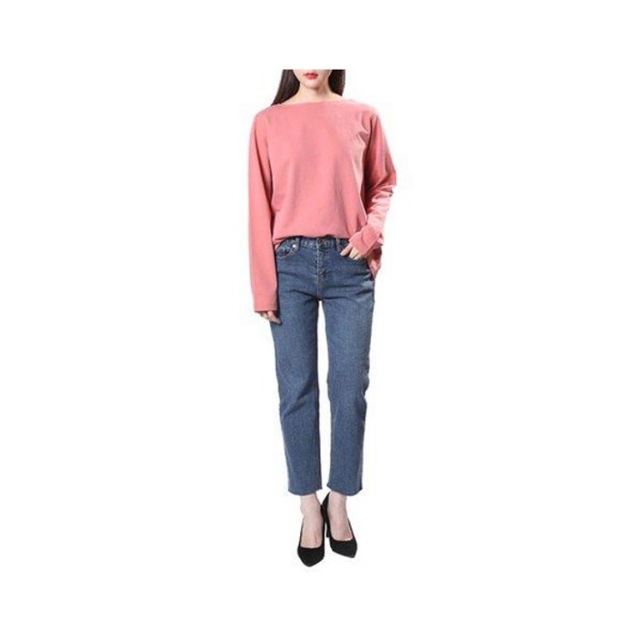 시에로 SIERO 반하이 일자 중청 데님팬츠SF2DPF115 347451