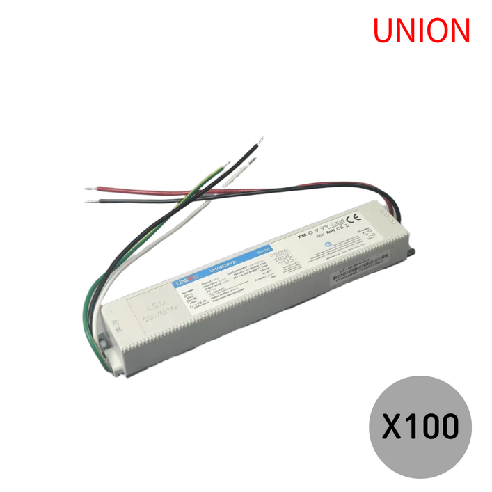 유니온 방수 SMPS 24V 100W LED안정기 컨버터 전원공급기 아답터, 100개