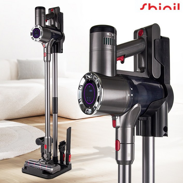 신일 380W BLDC 무선 청소기  UV살균 헤드  프리미엄 풀패키지