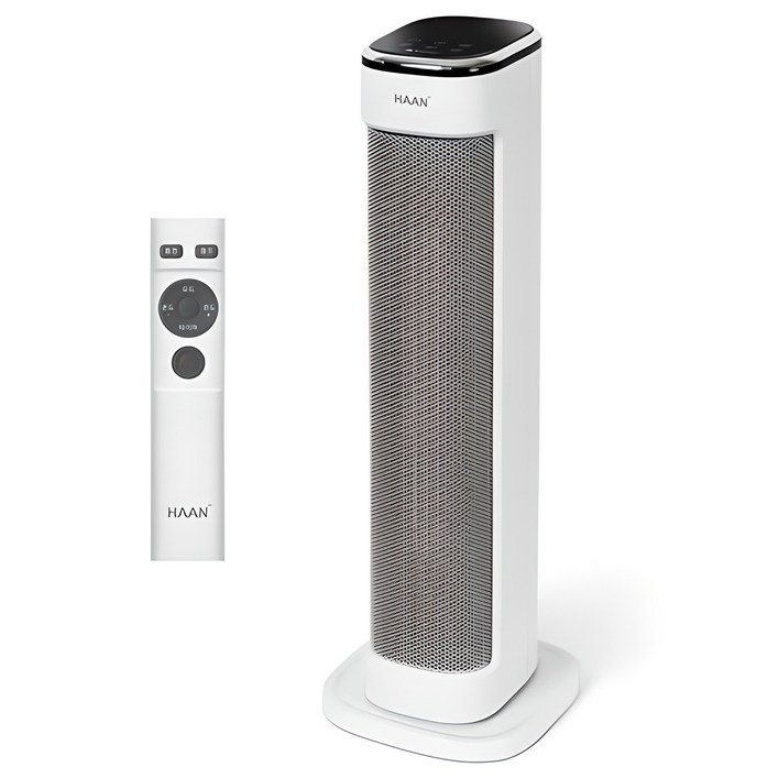 한경희이지라이프 초저소음 PTC 타워형 리모컨 그래핀 온풍기