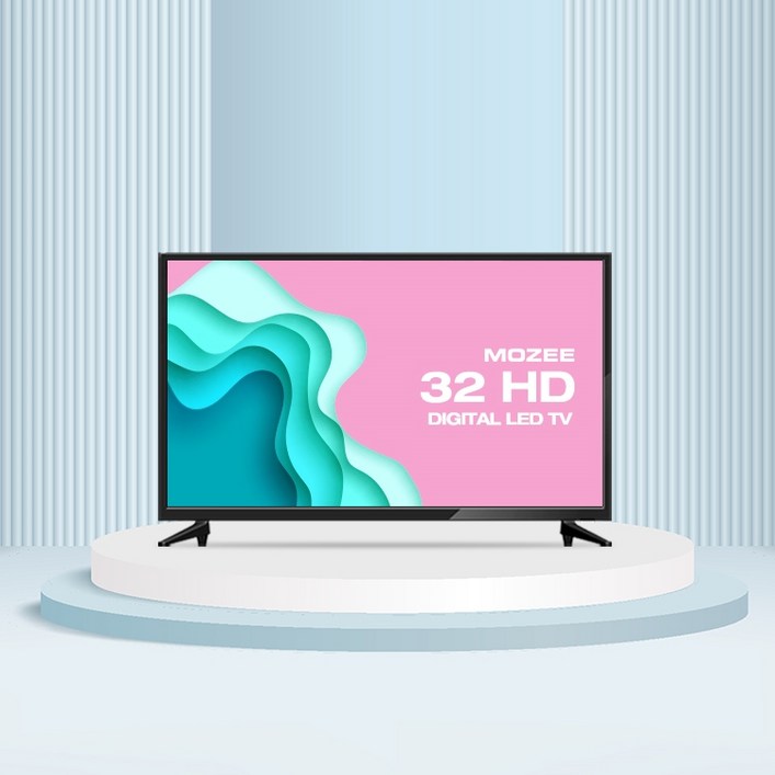 디엘티 MOZEE W3255H TV 81cm 32TV HD LED TV PC모니터겸용 캠핑 중소기업TV (고급 LED 액정클리너 사은품 증정)