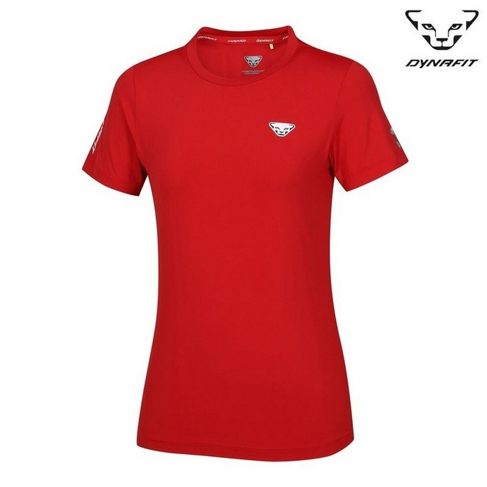 [백화점 정품] 25FW 다이나핏 여성 (스톰프리즈) 30 냉감 반팔티 레드 YWM24251R2