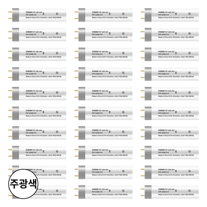 오스람 FL FHF 직관형광등 32W 6500K, 30개, 주광색
