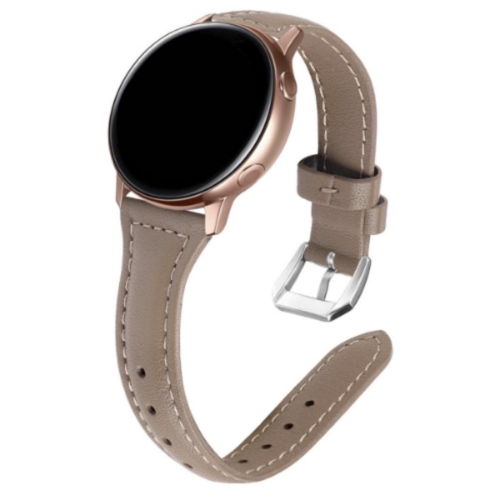 갤럭시워치 호환 슬림 가죽 스트랩 밴드 시계줄, 에토프, 1개