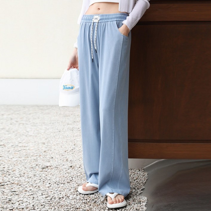 라이오셀 로프끈 피그 데님 팬츠 #710805