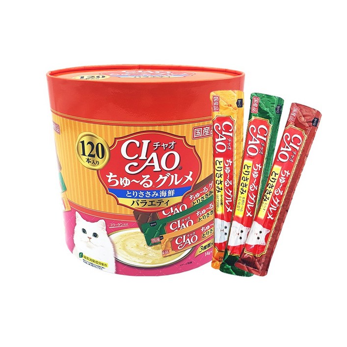 이나바 챠오 츄르 고양이 간식 120p