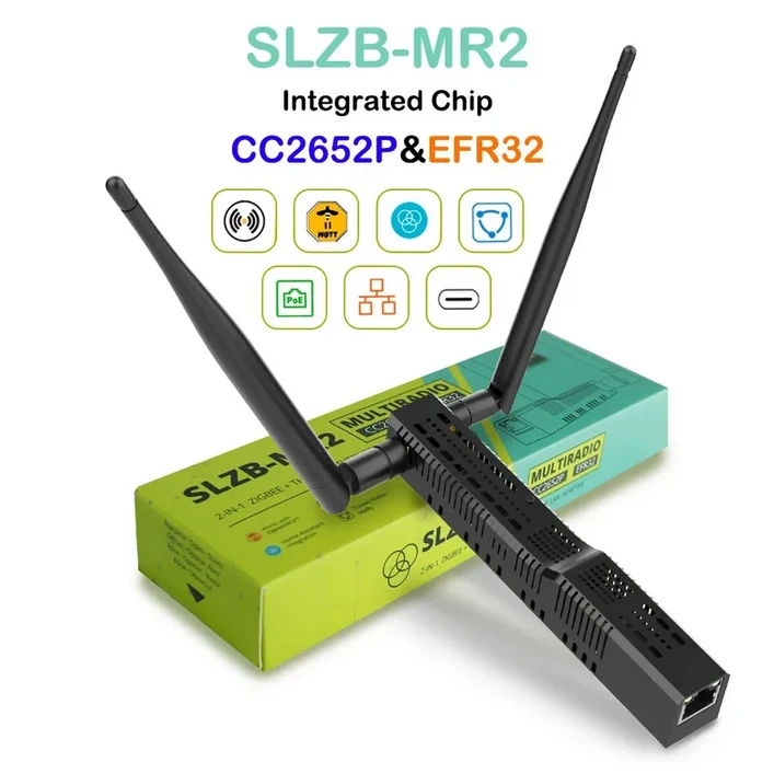 SMLIGHT SLZB06MP7 Zigbee 3.0이더넷 USB 및 PoE가 포함된 WiFi 게이트웨이 코디네이터 Home Assistant