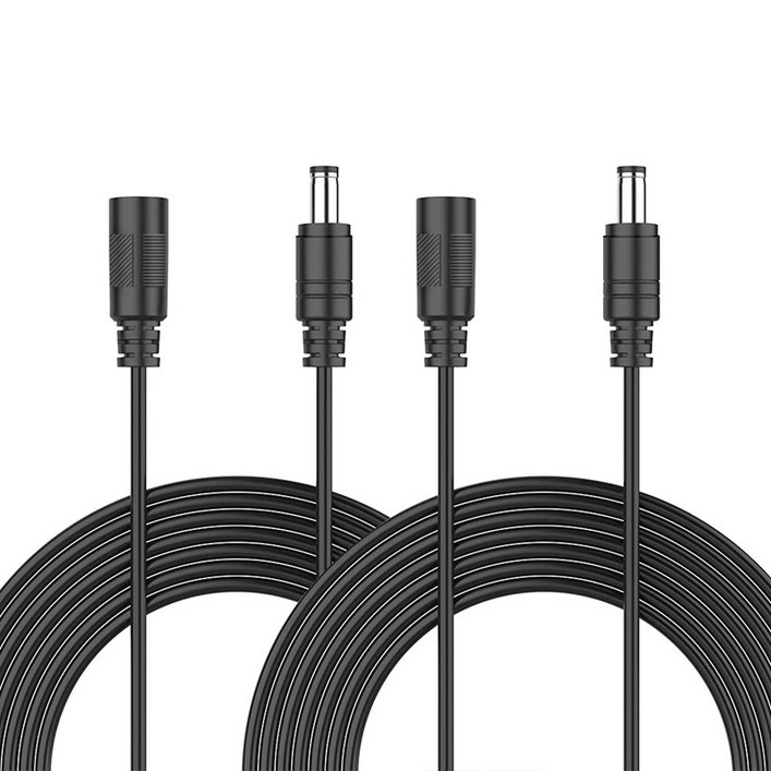 DC 아답터 전원 연장케이블 단자외경 5.5 mm 단자내경 2.1 mm