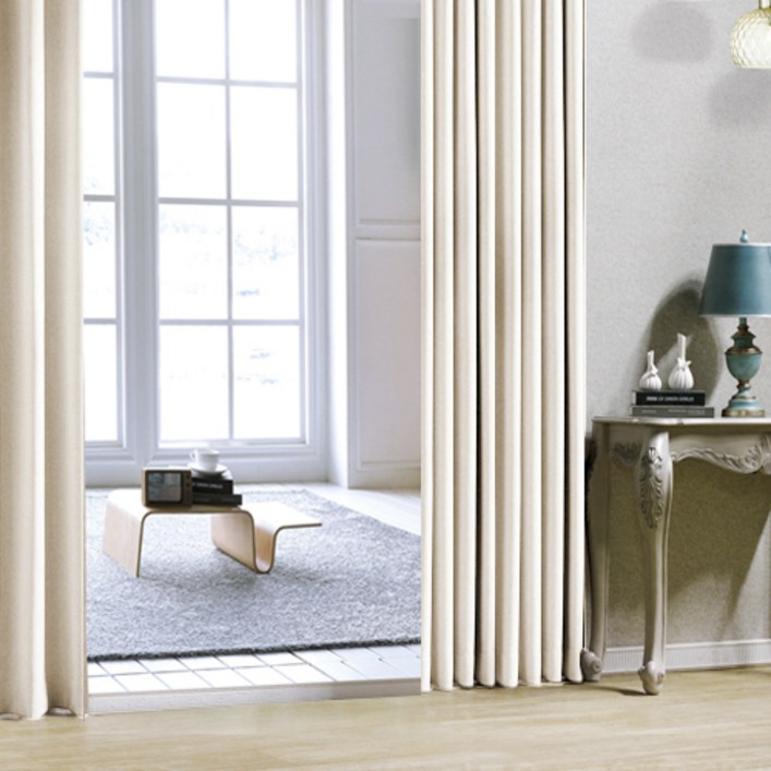 시우데코 오리온 린넨 핀형 암막 커튼 1p