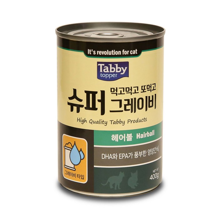 먹고먹고 또먹고 슈퍼 그레이비 헤어볼 400g