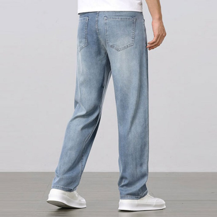 모던에프 컴포트 텐셀 워싱 데님 팬츠 612