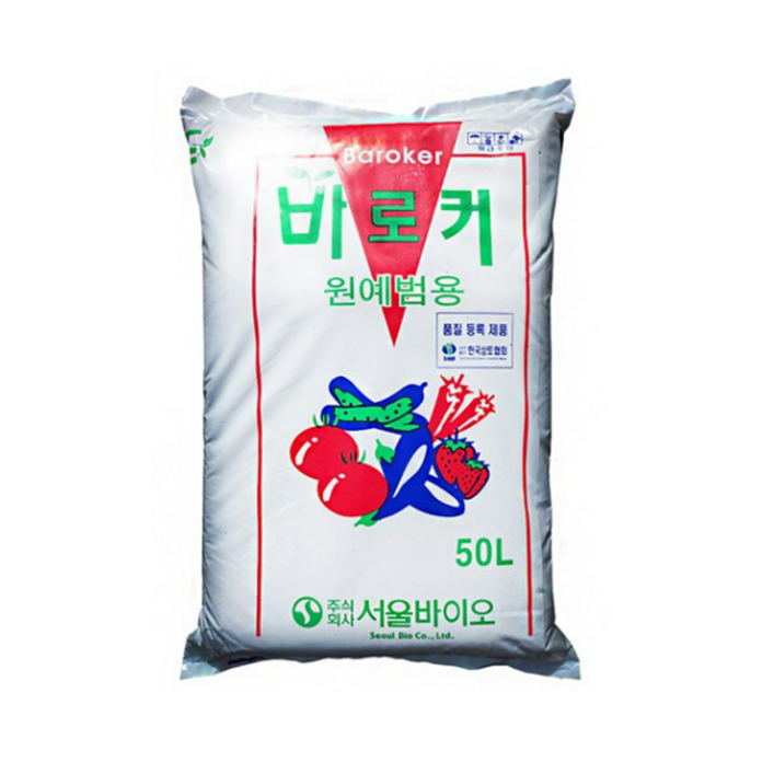 비료컴퍼니 바로커 상토 흙 모종 분갈이 배양토, 1개, 50L 비료컴퍼니 바로커 상토 흙 모종 분갈이 배양토, 1개, 50L