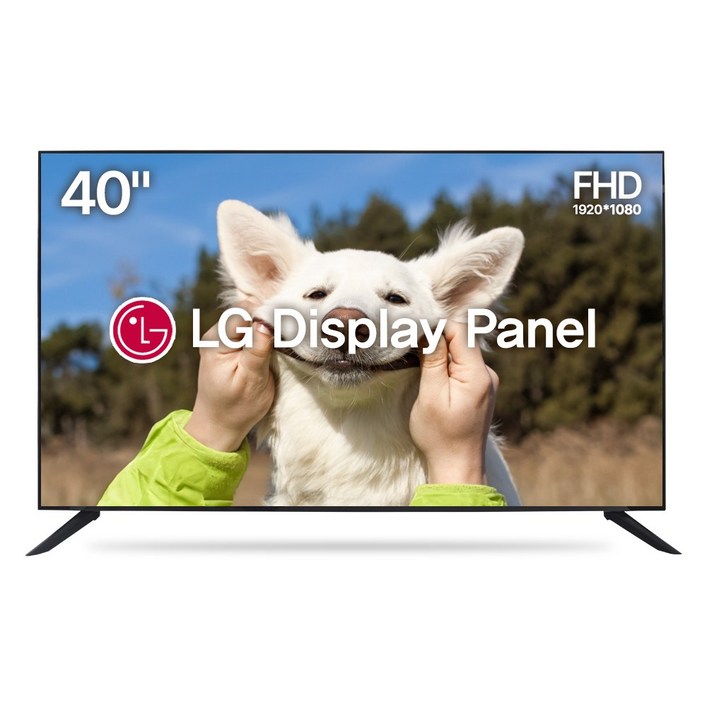프레젠티비 101cm(40인치) 고화질 FHD LED TV, 대기업정품패널