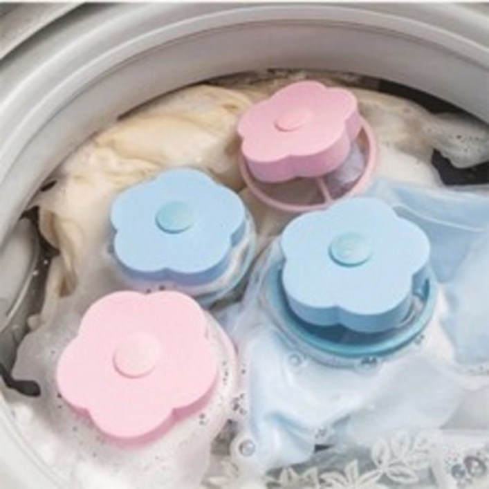 4p 통돌이 세탁기 거름망 먼지망 빨래 먼지 제거 머리카락 이물질 세탁후먼지