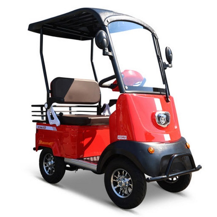 AU테크 에코로XD 60V 20A 시골길 전기오토바이, 레드