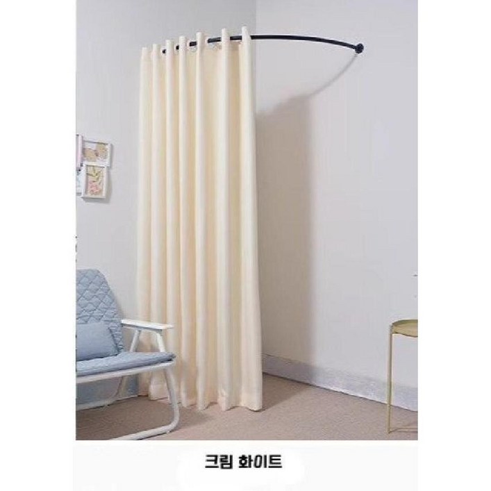 컨투 탈의실 커튼 간이 피팅룸 원형 이동식 조립식 의류매장 샤워텐트 옷가게 파티션