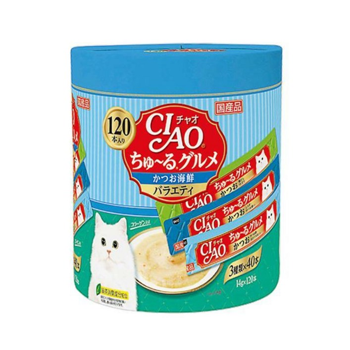 챠오츄르 고양이 구루메 버라이어티 스틱 120p