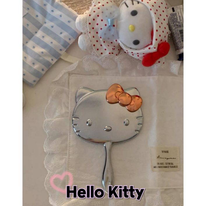 헬로키티 손거울 키티거울 화장대거울