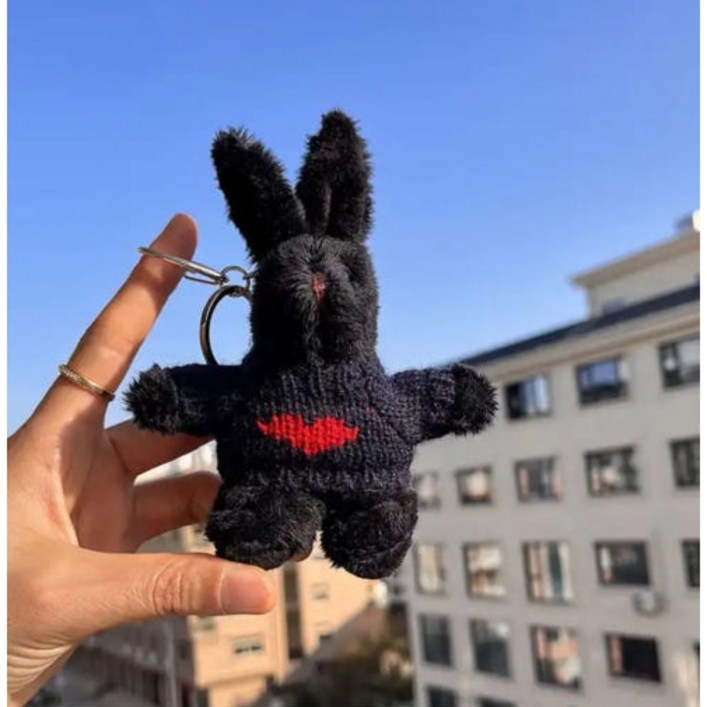 토끼 인형 키링