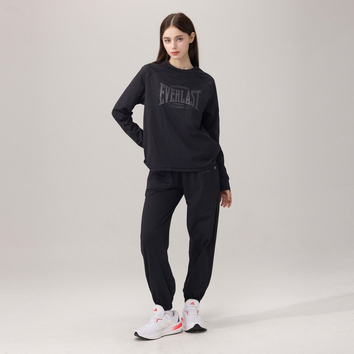 에버라스트 11 여성 조거 팬츠 9부 트레이닝 바지