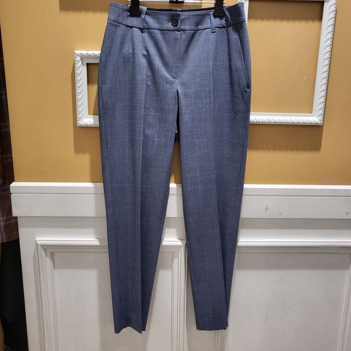 BCBG  비씨비지 여름24 틴 체크 바지 B4B4P324