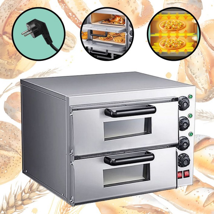 베릭스 데크오븐 가정용 전기오븐 대용량 업소용 베이킹 제과제빵 피자화덕 바베큐, BRX1