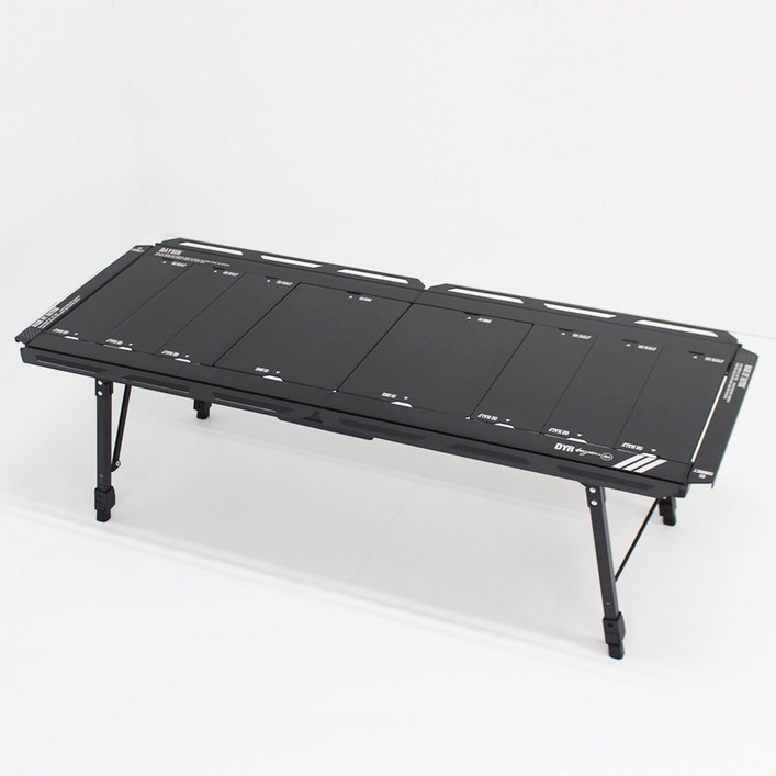 데이어 TLK IGT테이블 접이식 폴딩 경량 캠핑 테이블, 블랙
