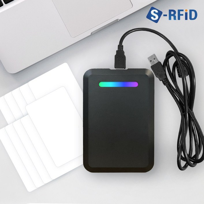 [현승코리아] RFID 리더기 RF 재고 관리 USB 900Mhz 읽기 쓰기 HK601, 1개, 검정, HK601(No.601R)
