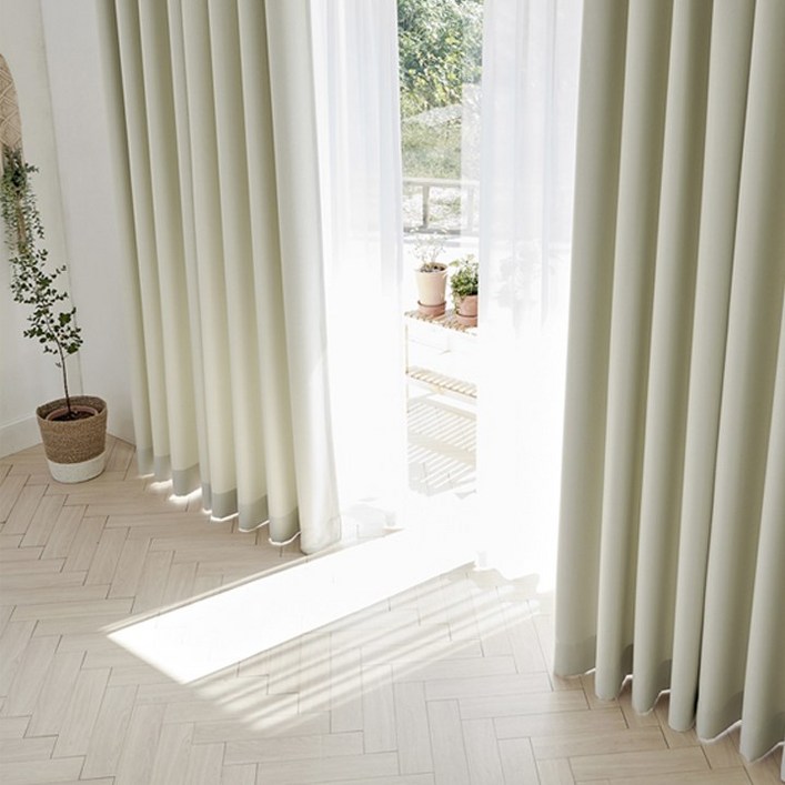 맞춤제작 암막커튼 거실 안방 린넨 화이트 중형 대형 특대형 주문제작