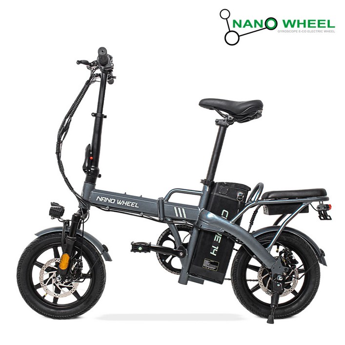 나노휠 커브14 접이식 전동 전기자전거 36V 8Ah 고객직접설치